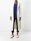 buttoned long coat