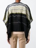 zig zag knit poncho 