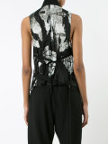 high neck waistcoat
