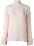 frill detail blouse