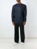 denim sweatshirt