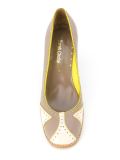 chunky heel pumps