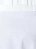 pleated collar shirt
