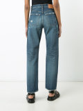 high-rise cropped jeans