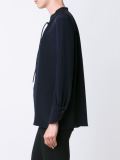 drawstring neck detail blouse