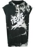 tie dye hooded tank