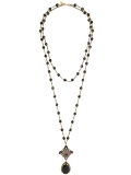 jewelled pendant necklace