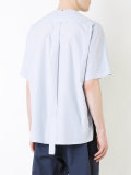 pinstripe back T-shirt