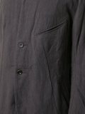band collar blazer