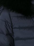 zipped padded coat 
