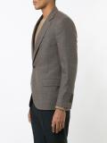 two-buttons notched lapel blazer
