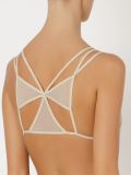 tulle stripped bra