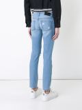 ripped slim-fit jeans