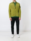 logo badge zip-up jacket