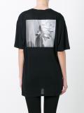 rose print T-shirt