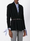 shawl lapel cardigan
