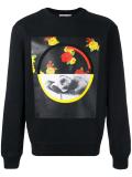 floral print sweatshirt