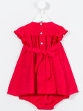 rose embroidered dress