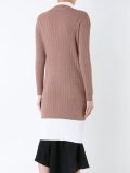 long ribbed cardigan