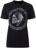 skull print T-shirt