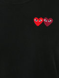 embroidered heart T-shirt 