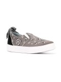 slip-on bow sneakers 