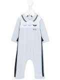 logo print romper