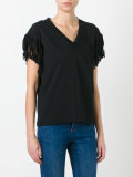 fringed T-shirt