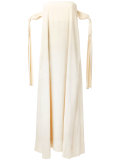strapless shift dress