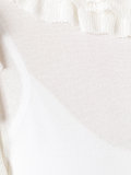 ruffled trim top 