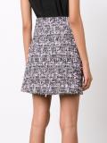 tweed A-line skirt