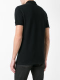 printed collar polo shirt
