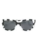 blotch print sunglasses