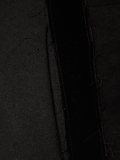 dislocated fastening cropped trousers