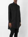 front pocket long shirt
