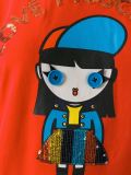 doll print T-shirt