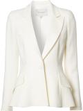 one button tuxedo blazer