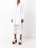 long tie waist shirt