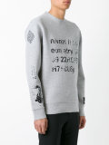 semantics print sweatshirt