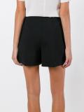 pleated shorts