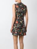 floral embroidered shift dress