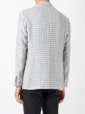 checked blazer