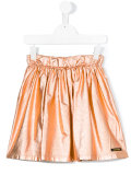 'Power' metallic skirt