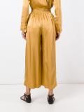 cropped wide-leg trousers