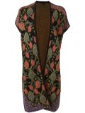 long sleeveless cardigan