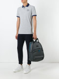 chest print polo shirt