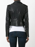 Eyelet Biker Jacket