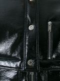 varnished bomber jacket 