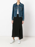 front slit skirt