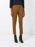 tapered cropped trousers